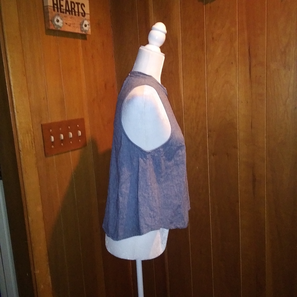 ‼Elodie Denim Style Tank Top - Picture 3 of 7